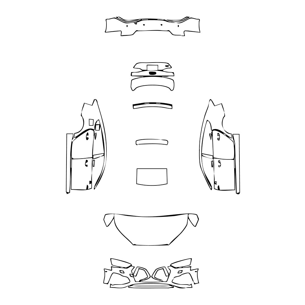 Pre-Cut PPF Audi A5 A5 Sportback S-line 2021 - PPF-Kits