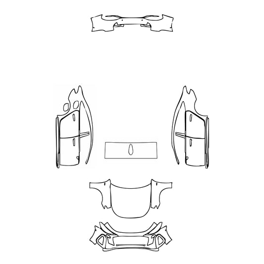 PPF prédécoupé Audi A5 S5 Saloon 2025
