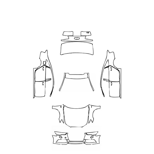 Pre-Cut PPF Audi A6 A6L S-line 2018 - PPF-Kits