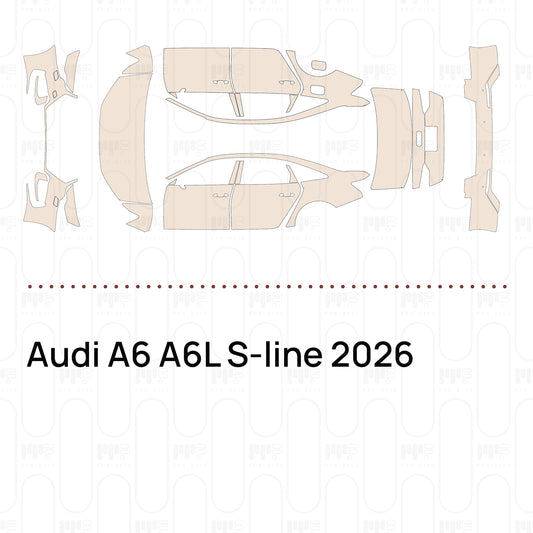 PPF prédécoupé Audi A6 A6L S-line 2026