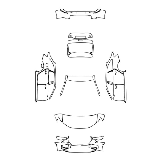 Pre-Cut PPF Audi A6 A6 Avant S-line 2024 - PPF-Kits
