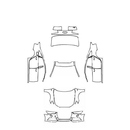 Pre-Cut PPF Audi A6 A6 S-line 2016 - PPF-Kits