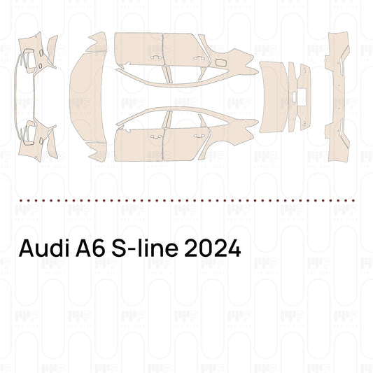 PPF prédécoupé Audi A6 S-line 2024