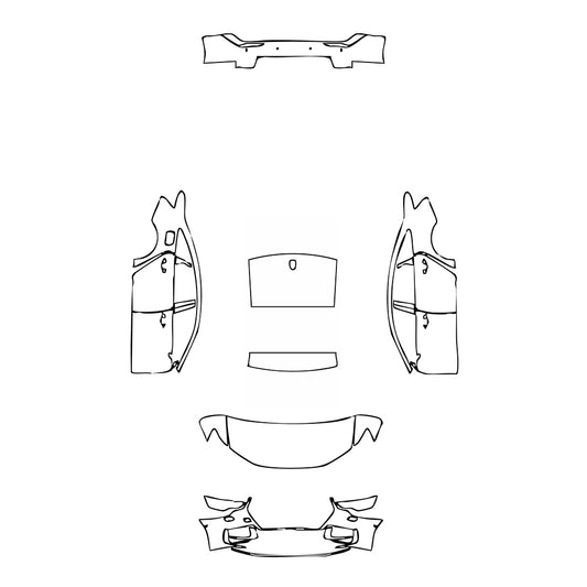 Pre-Cut PPF Audi A6 S6 2024 - PPF-Kits