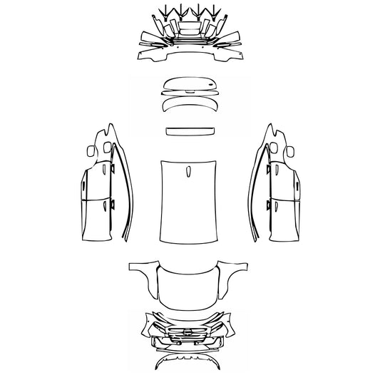 PPF prédécoupé Audi A6 e-tron A6 Sportback e-tron S-Line 2025