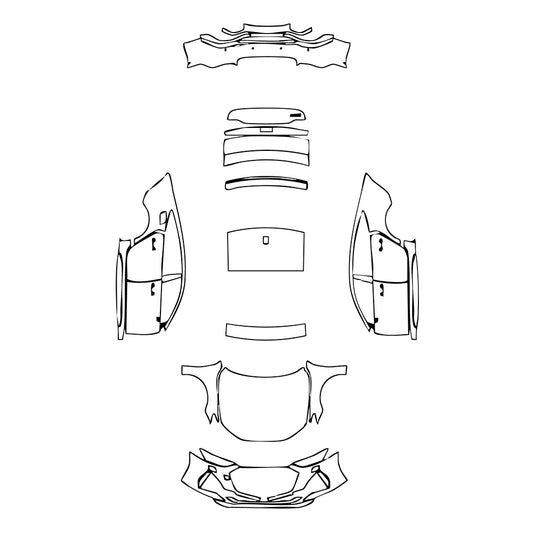 Pre-Cut PPF Audi A7 RS7 Sportback 2021 - PPF-Kits