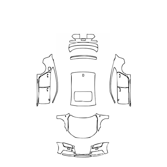 Pre-Cut PPF Audi A7 S7 Sportback 2012 - PPF-Kits