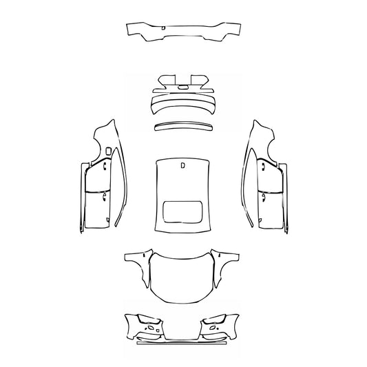 Pre-Cut PPF Audi A7 S7 Sportback 2017 - PPF-Kits