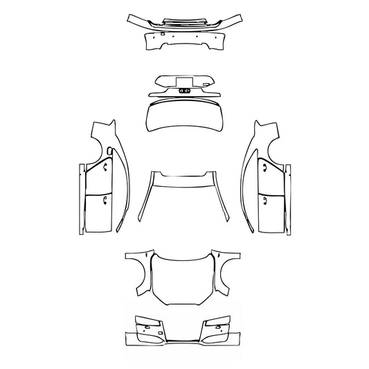 Pre-Cut PPF Audi A8 S8 (for Europe) 2015 - PPF-Kits