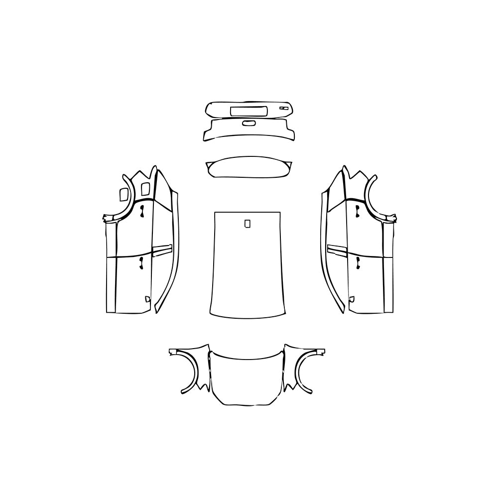 Pre-Cut PPF Audi Q2 Q2 Base 2021 - PPF-Kits