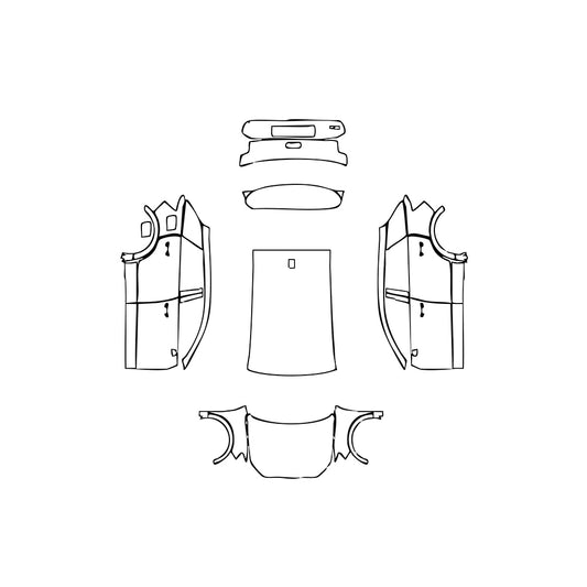 Pre-Cut PPF Audi Q2 Q2 Base 2021 - PPF-Kits