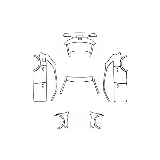 Pre-Cut PPF Audi Q3 SUV Base 2014 - PPF-Kits