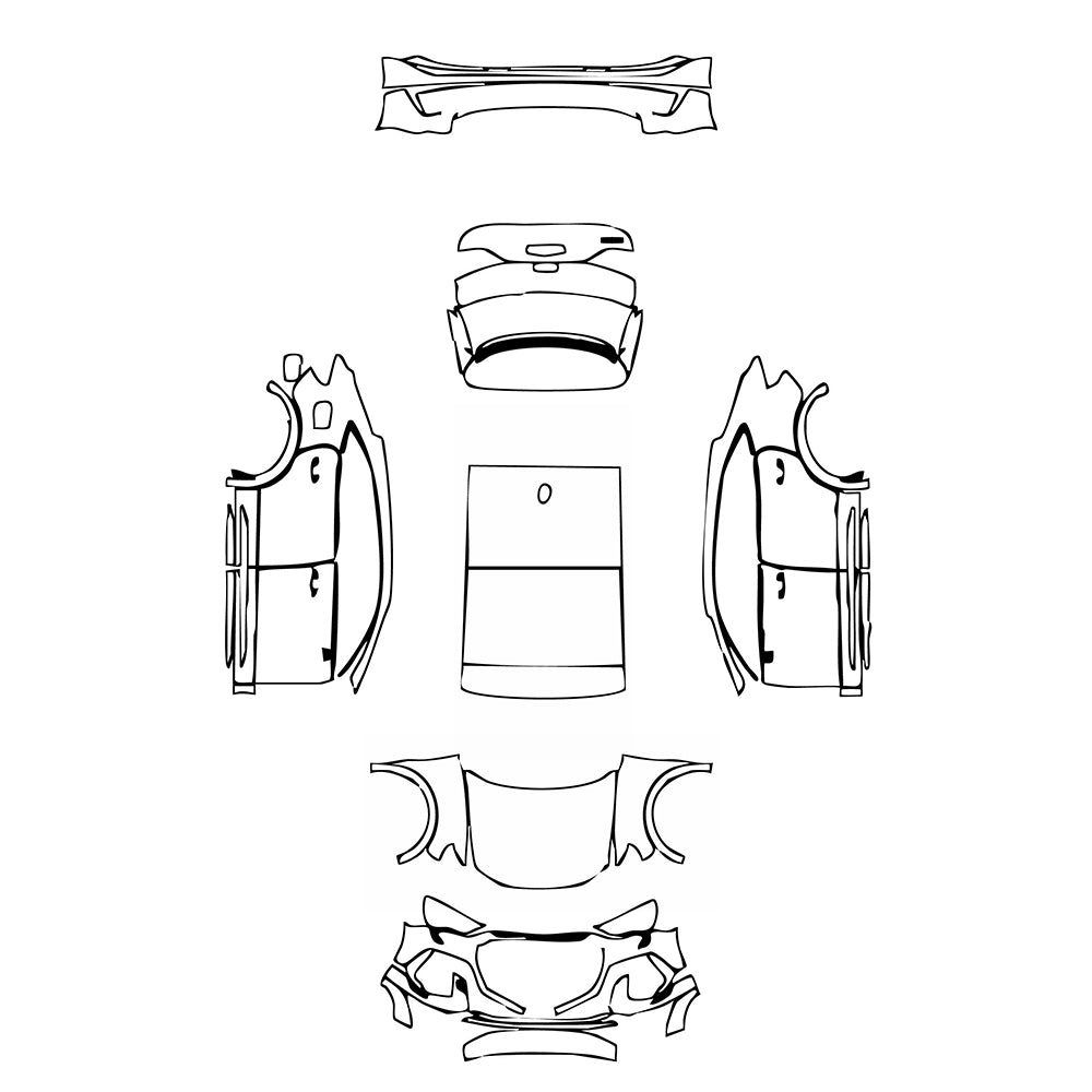 Pre-Cut PPF Audi Q3 Sportback RSQ3 2025 - PPF-Kits