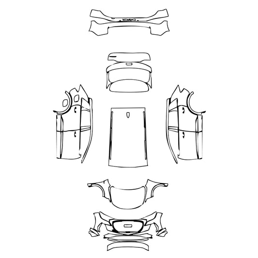 Pre-Cut PPF Audi Q4 e-tron SUV Vorsprung 2025 - PPF-Kits