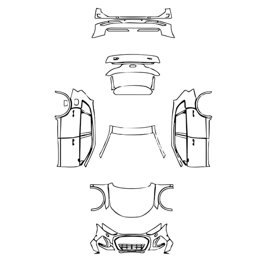 Pre-Cut PPF Audi Q5 Extended Wheelbase Base 2022 - PPF-Kits