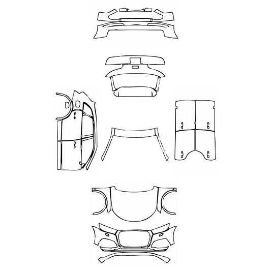 Pre-Cut PPF Audi Q5 Extended Wheelbase S-line 2018 - PPF-Kits