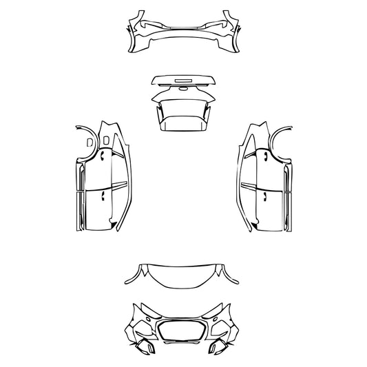Pre-Cut PPF Audi Q5 Q5L Sportback (Extended Wheelbase) 2025 - PPF-Kits