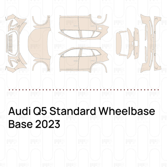 PPF prédécoupé Audi Q5 Standard Wheelbase Base 2023