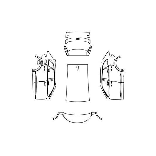 PPF prédécoupé Audi Q5 Standard Wheelbase Base 2025