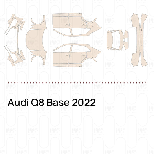 PPF prédécoupé Audi Q8 Base 2022