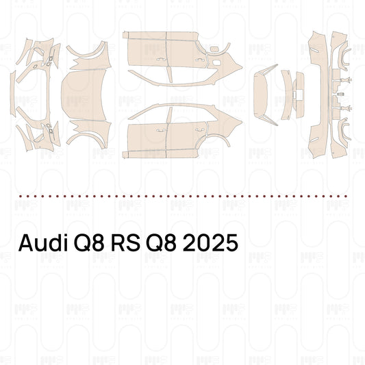 PPF prédécoupé Audi Q8 RS Q8 2025