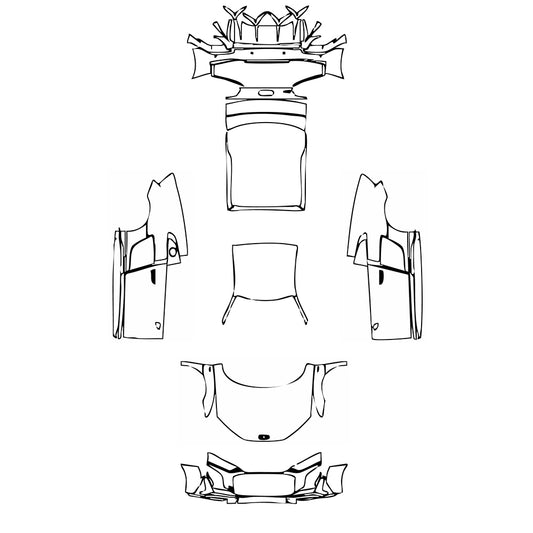 Pre-Cut PPF Audi R8 V10 Coupe 2021 - PPF-Kits