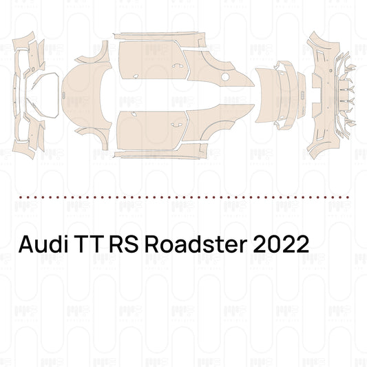 PPF prédécoupé Audi TT RS Roadster 2022