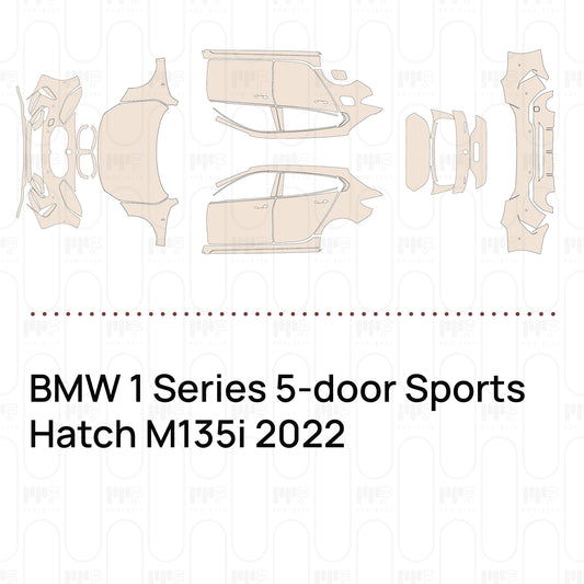 PPF prédécoupé BMW 1 Series 5-door Sports Hatch M135i 2022