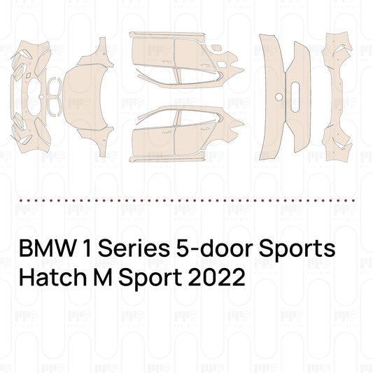 PPF prédécoupé BMW 1 Series 5-door Sports Hatch M Sport 2022