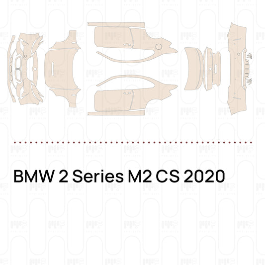 PPF prédécoupé BMW 2 Series M2 CS 2020
