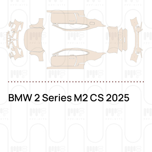 PPF prédécoupé BMW 2 Series M2 CS 2025