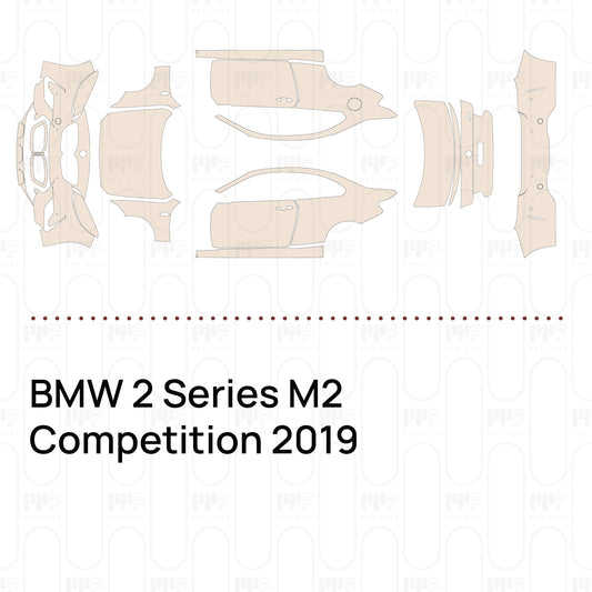 PPF prédécoupé BMW 2 Series M2 Competition 2019