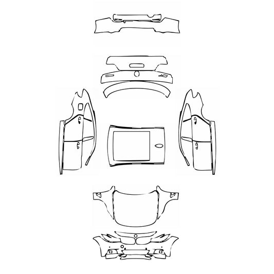 Pre-Cut PPF BMW 3 Series Gran Turismo M Sport 2016 - PPF-Kits