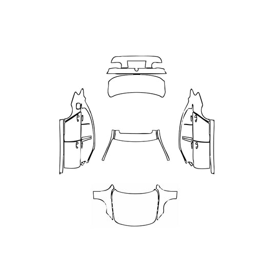 Pre-Cut PPF BMW 3 Series Sedan Base Extended Wheelbase 2015 - PPF-Kits