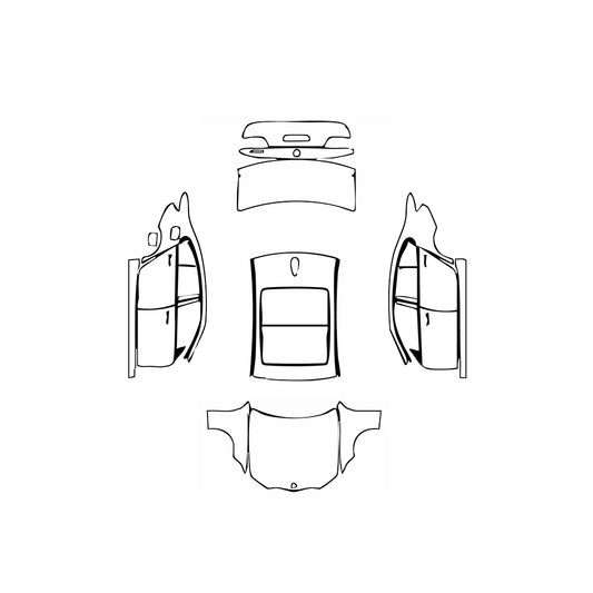 Pre-Cut PPF BMW 3 Series Sedan Base Extended Wheelbase 2023 - PPF-Kits