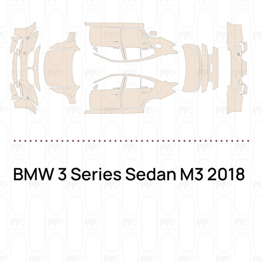 PPF prédécoupé BMW 3 Series Sedan M3 2018