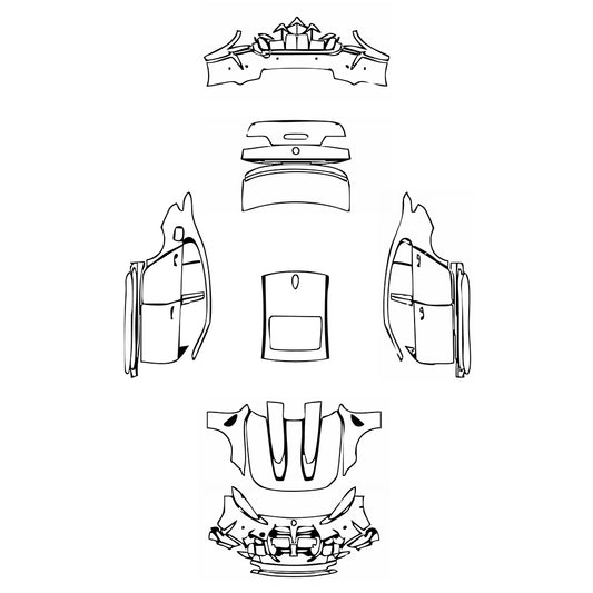 Pre-Cut PPF BMW 3 Series Sedan M3 CS 2024 - PPF-Kits