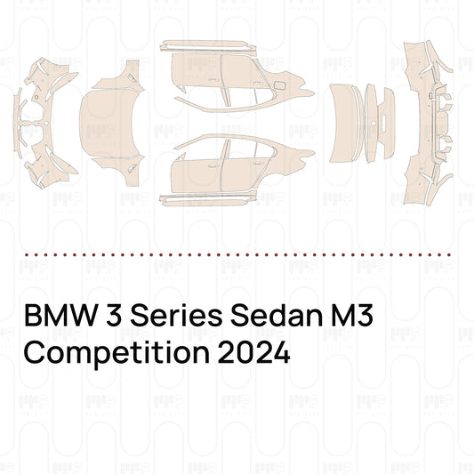 PPF prédécoupé BMW 3 Series Sedan M3 Competition 2024