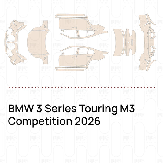 PPF prédécoupé BMW 3 Series Touring M3 Competition 2026