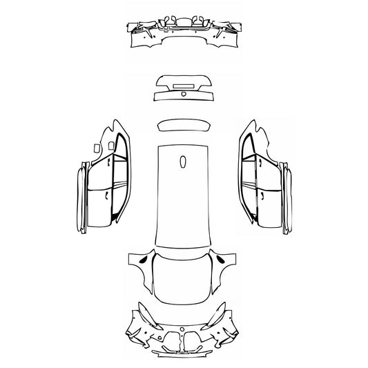 Pre-Cut PPF BMW 3 Series Touring Wagen M3 Competition 2025 - PPF-Kits
