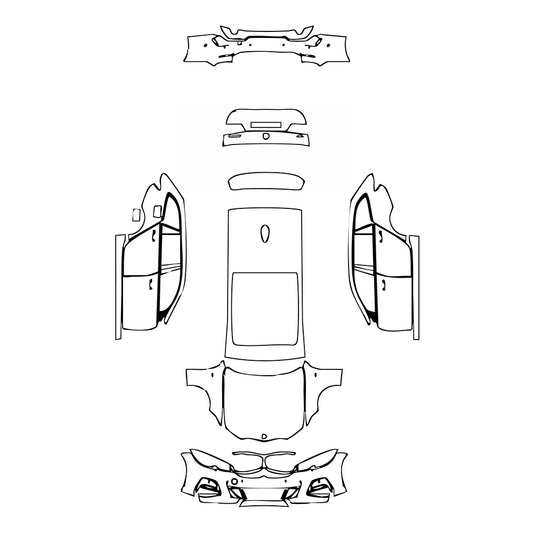 Pre-Cut PPF BMW 3 Series Touring Wagen M Sport 2021 - PPF-Kits