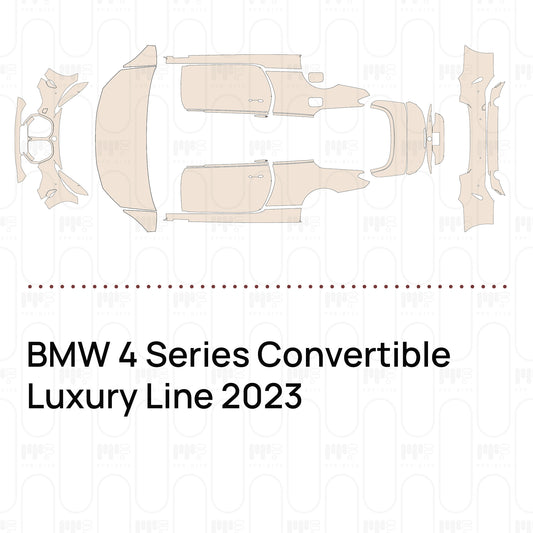PPF prédécoupé BMW 4 Series Convertible Luxury Line 2023