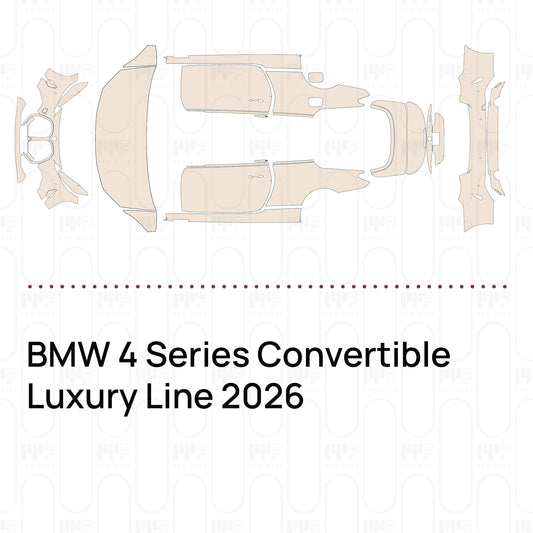 PPF prédécoupé BMW 4 Series Convertible Luxury Line 2026