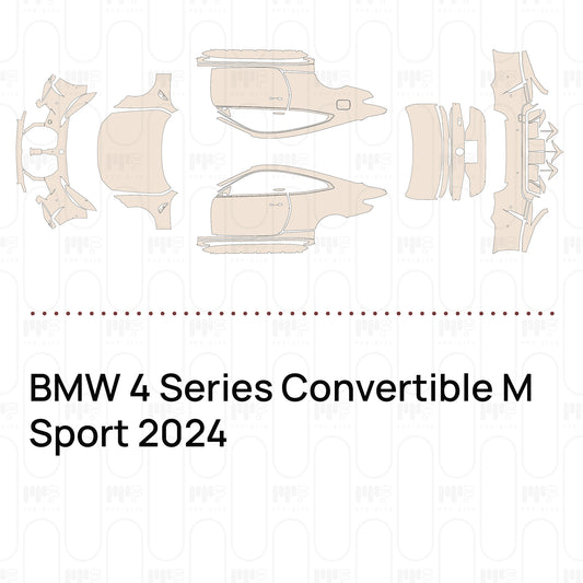 PPF prédécoupé BMW 4 Series Convertible M Sport 2024