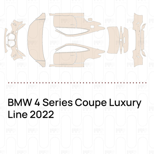 PPF prédécoupé BMW 4 Series Coupe Luxury Line 2022