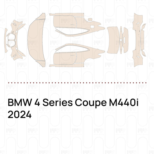 PPF prédécoupé BMW 4 Series Coupe M440i 2024