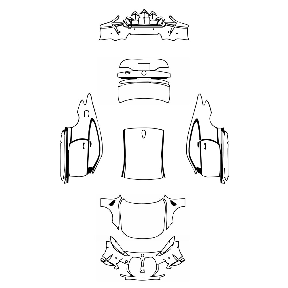 Pre-Cut PPF BMW 4 Series Coupe M4 2021 - PPF-Kits