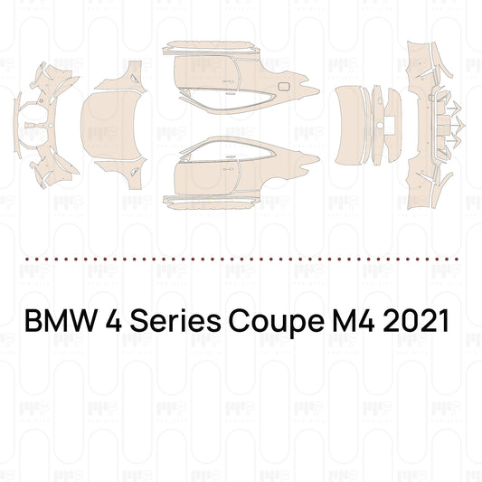 PPF prédécoupé BMW 4 Series Coupe M4 2021