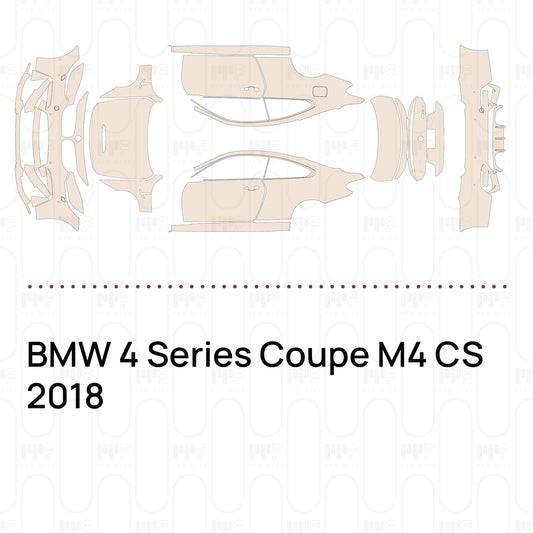 PPF prédécoupé BMW 4 Series Coupe M4 CS 2018