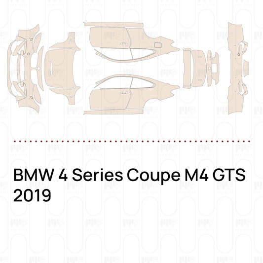 PPF prédécoupé BMW 4 Series Coupe M4 GTS 2019